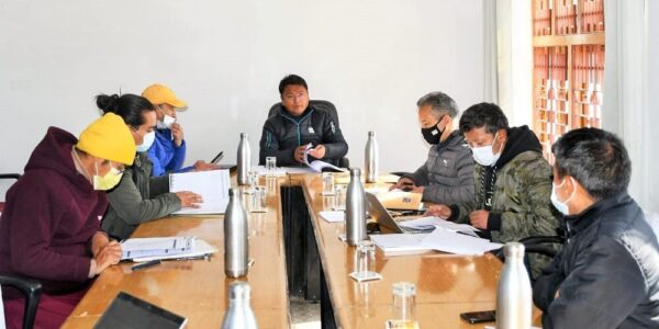 Dy. Chairman LAHDC Leh reviews draft Tourism Vision for Ladakh