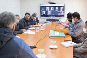 Joint CEO Anil Salgotra reviews progress of Summary Revision of Photo Electoral Roll