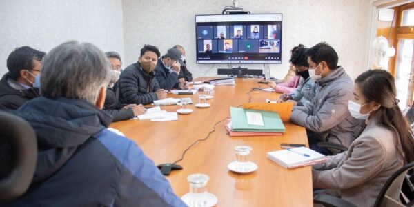Joint CEO Anil Salgotra reviews progress of Summary Revision of Photo Electoral Roll