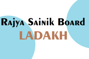 Ladakh to soon have Rajya Sainik Board
