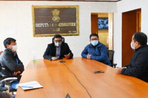 e-Office launched in Deputy Commissioner Office Leh