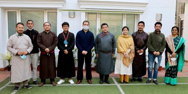 Congress delegation from Leh calls upon Rahul Gandhi