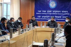 CEC Leh reviews progress of Ladakh Greenhouse