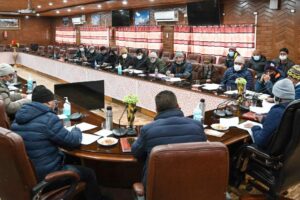 DC Kargil chairs meeting of development works under Municipal Committee
