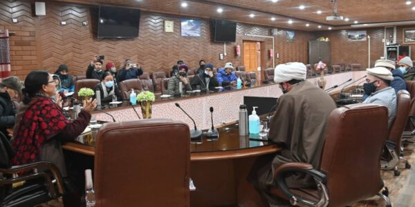 Member NCM chairs meeting with religious organizations of Kargil
