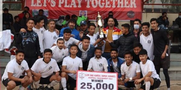 Chandigarh Beautiful Boys clinched LAKSH Football trophy 2021