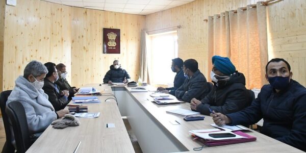 Union Home Secretary reviews funds utilization, implementation of developmental schemes in Ladakh