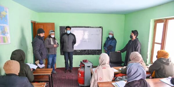 CEC inspects winter tuition centers at Minji, TSG block