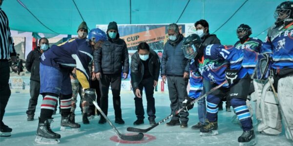 15th CEC Cup Ice Hockey Championship begins in Leh