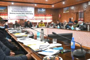 MP Namgyal convenes DISHA meeting in Kargil