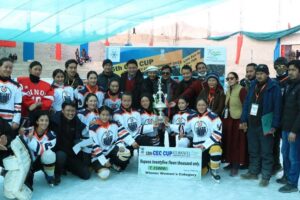 Kharu lifts 15th CEC Cup Women’s Ice Hockey Championship 2022