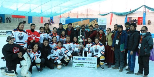 Kharu lifts 15th CEC Cup Women’s Ice Hockey Championship 2022