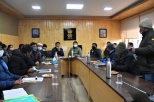CEC reviews NEP and Rationalization of govt schools in Leh