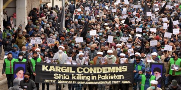 Protest held in Kargil against Shia target killing in Pakistan