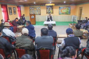Member NCM visits Tibetan Sonamling Settlement in Leh