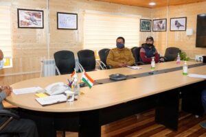 SEMoK discuss students’ issues with LG Ladakh