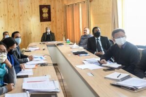 Advisor, Ladakh chairs 1st State Level meeting of Narco Coordination Center