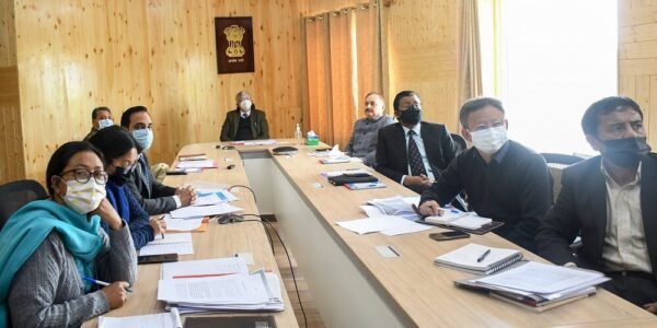 Advisor, Ladakh chairs 1st State Level meeting of Narco Coordination Center