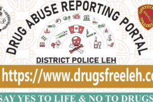 District Police Leh launches Drug Abuse Reporting Portal