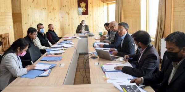 Advisor, Ladakh chairs first meeting of State Medicinal Plant Board (SMPB), Ladakh