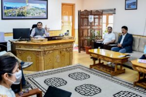 Secy Ravinder review progress on Changthang Development Package