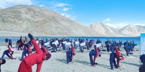 All sub-divisions of Leh celebrates International Yoga Day