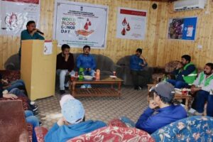 World Blood Donor Day observed at DH Kargil