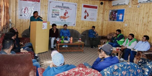 World Blood Donor Day observed at DH Kargil