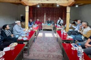 Apex Body Leh holds meeting, to strengthen movement for four-point agenda