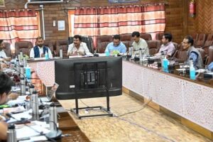 CEC Feroz Khan reviews progress on JJM, Grey Water Management Scheme