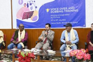 Joint Director DIPR launches 10-day long voice-over, dubbing workshop in Kargil