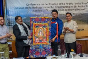 Conference on declaration of “Indus River” as UNESCO World Heritage held at Leh