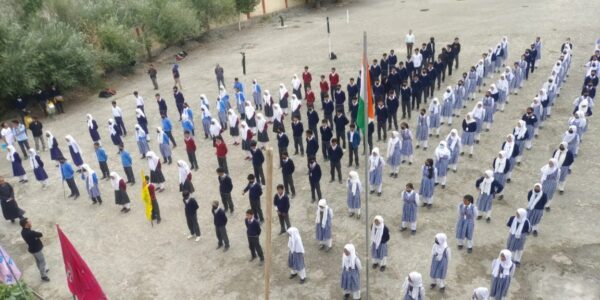HS Wakha, Tacha, Khachay visit HSS Shargole as part of school program twinning