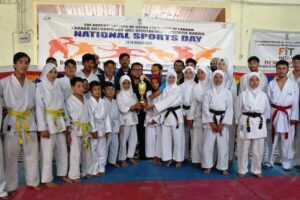 National Sports Day held at Indoor Stadium Kargil