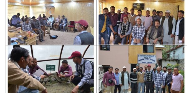 Himalayan Forest Research Institute organise training on nursery, plantation of Juniper in Kargil