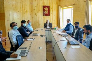 Advisor Ladakh reviews draft Sustainable Industrial Policy, Ladakh 2022-27