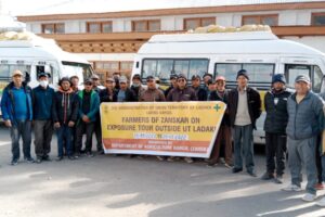 Exposure tour for Zanskar farmers to Himachal Pradesh begins