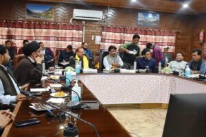 LAHDC Kargil, Principal Secretary Dr Pawan Kotwal discuss issues of Councilors