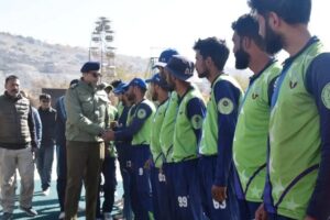 SSP Kargil inaugurates Shaheed Zulfiqar Memorial Cricket Tournament at Kargil