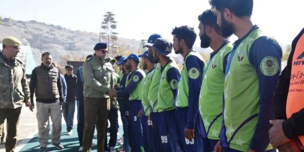 SSP Kargil inaugurates Shaheed Zulfiqar Memorial Cricket Tournament at Kargil