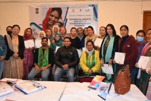 Training of Trainers for Maternal and Newborn care concludes at SNM Hospital Leh