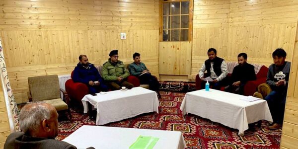 SEMOK calls LG Ladakh at Raj Niwas Kargil