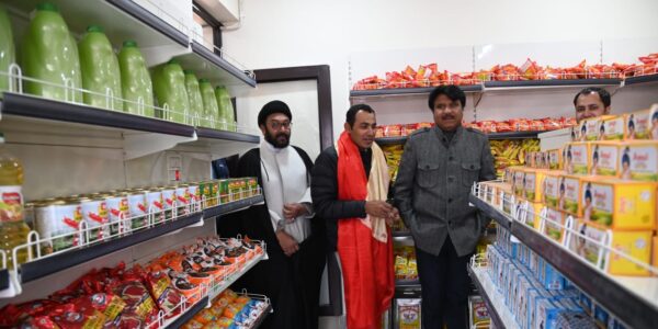 CEC Feroz Khan inaugurates Super Bazar, 400 mt fertilizer godown at Sankoo market