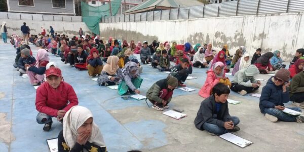 VidyaGyan conducts entrance exam for free education for meritorious students of Kargil
