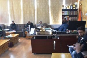 DC Santosh chairs DTF meeting on Measles-Rubella elimination in Kargil