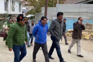 CEC visits old district hospital Kargil