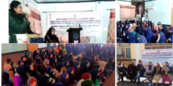 BHC&RC Kargil launch programme for sisters on Menstrual Hygiene