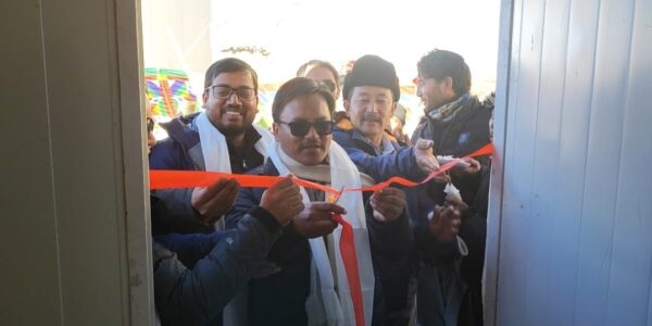 EC Sheep Husbandry Leh inaugurates 70 prefabricated houses constructed under Changthang Development Package