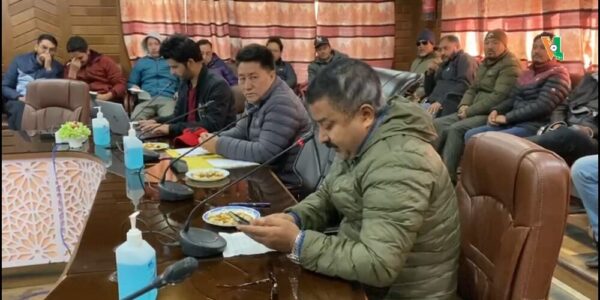 Two days training cum workshop program on PFMS/ EAT modules kicks start in Kargil