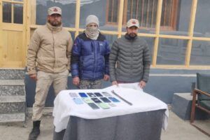 Kargil Police solve burglary cases, accuse arrested